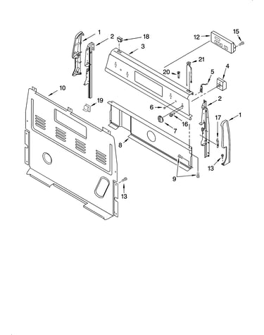 Control panel parts