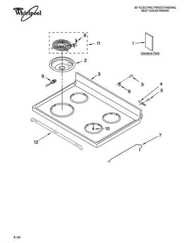 Cooktop parts