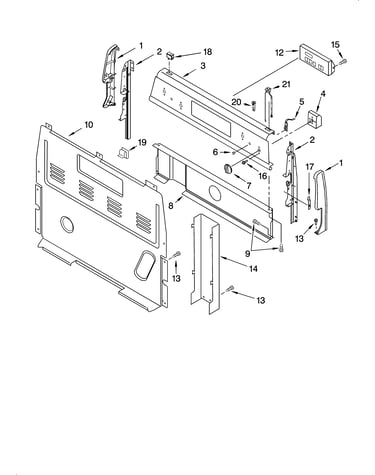 Control panel parts