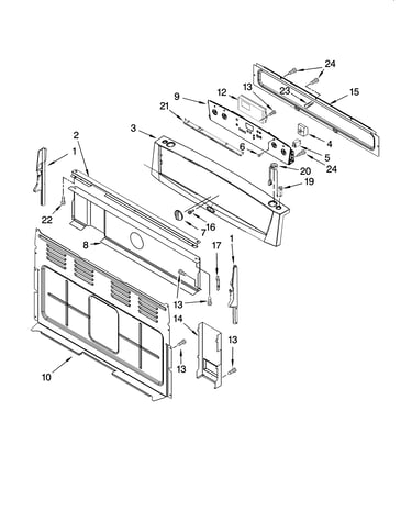 Control panel parts