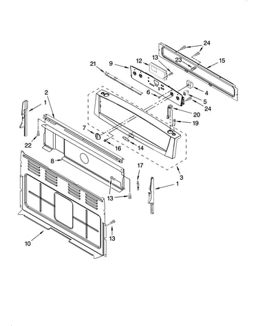 Control panel parts