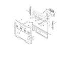 Whirlpool WERP4101SS0 control panel parts diagram