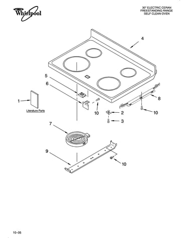 Cooktop parts