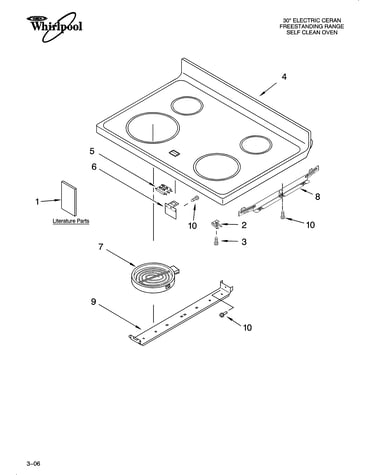 Cooktop parts