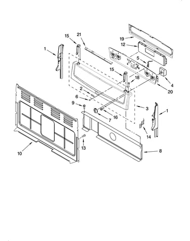 Control panel parts