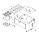 Drawer & broiler parts, optional parts