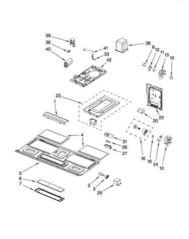 Interior and ventilation parts