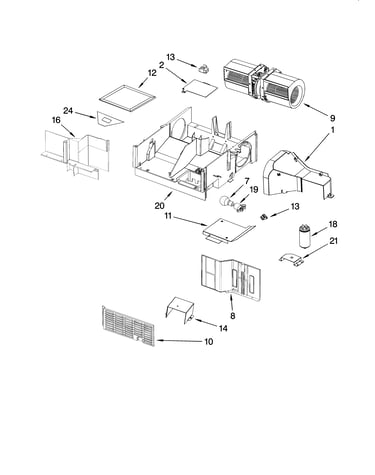 Air flow parts