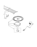 Magnetron and turntable parts