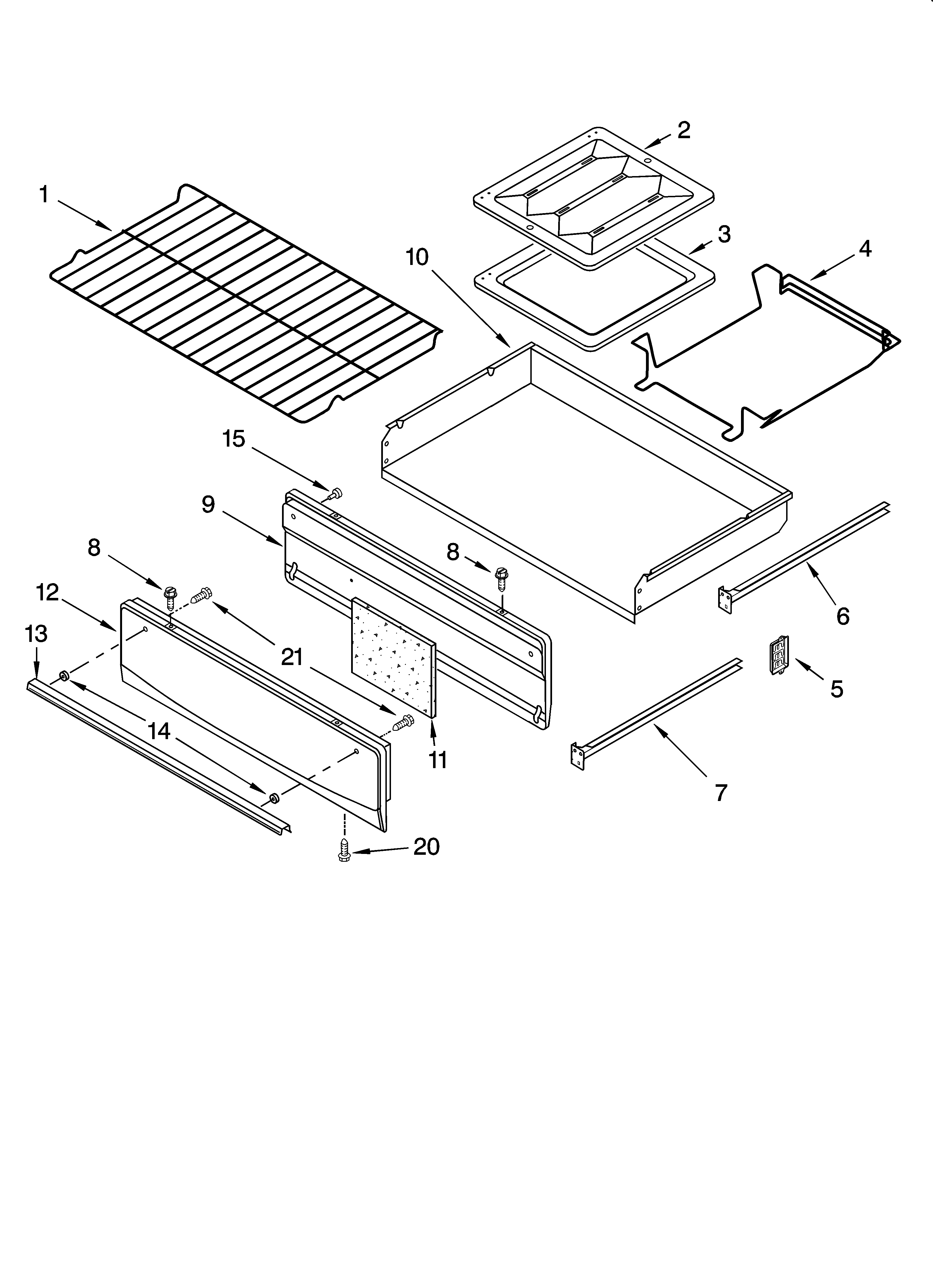 Oven & broiler parts