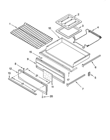 Oven & broiler parts