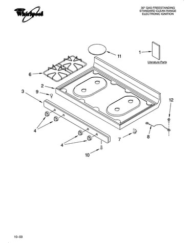 Cooktop parts