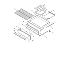 Whirlpool YSF315PEMQ0 oven & broiler parts diagram