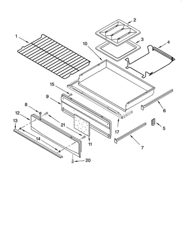 Oven & broiler parts