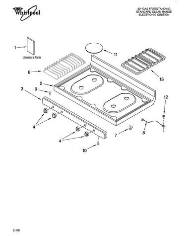 Cooktop parts