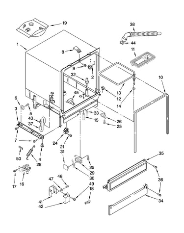Tub assembly parts