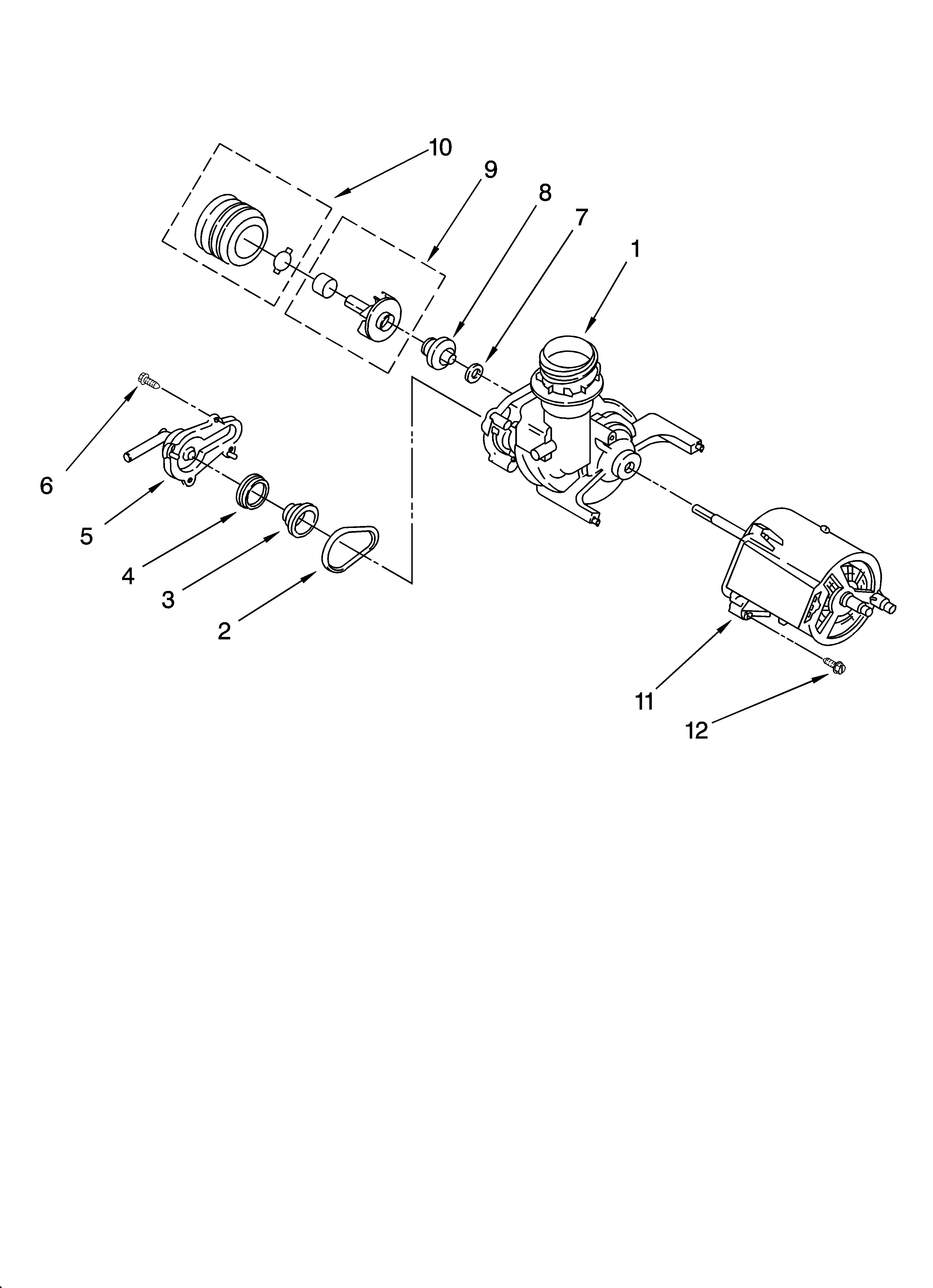 Pump and motor parts