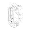 Inglis IHS226303 refrigerator liner parts diagram