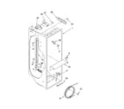 Inglis IKQ224300 refrigerator liner parts diagram