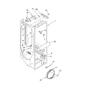 Inglis IKQ224304 refrigerator liner parts diagram