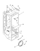 Refrigerator liner parts