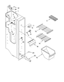 Freezer liner parts