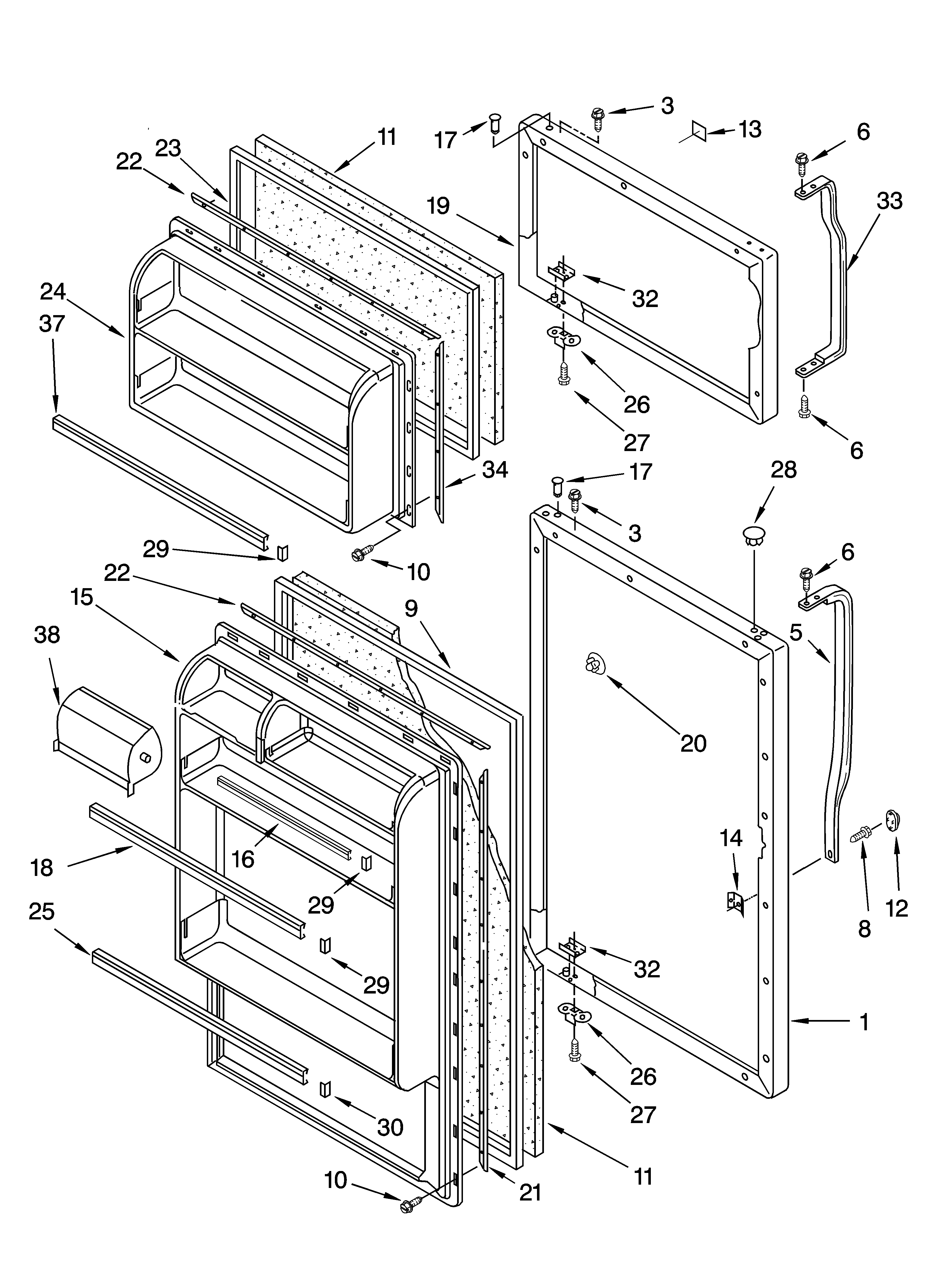 Door parts
