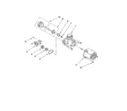 Inglis IKU25260 pump and motor parts diagram