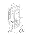 Inglis IMQ225300 refrigerator liner parts diagram