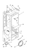 Refrigerator liner parts