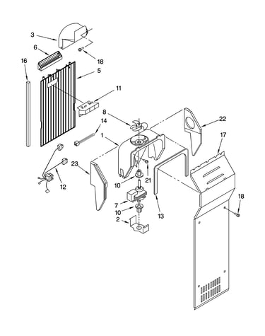 Air flow parts