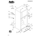 Inglis IMT186300 cabinet parts diagram
