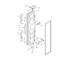 Inglis INQ225300 freezer door parts diagram