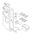 Freezer liner parts