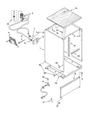 Cabinet parts, optional parts (not included)