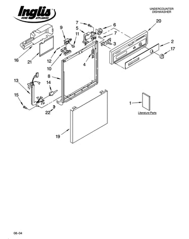 Frame and console parts