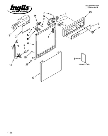 Frame and console parts