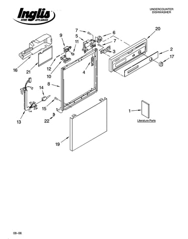 Frame and console parts