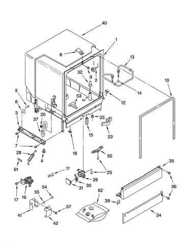 Tub assembly parts