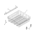 Upper rack and track parts