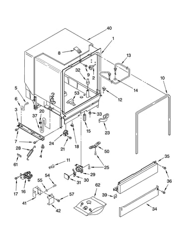 Tub assembly parts