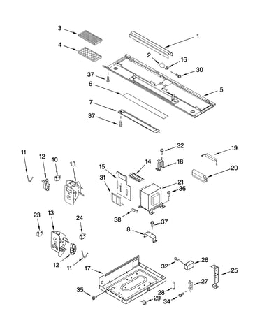 Interior and ventilation parts