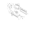 Inglis IRH32000 cabinet and installation parts diagram