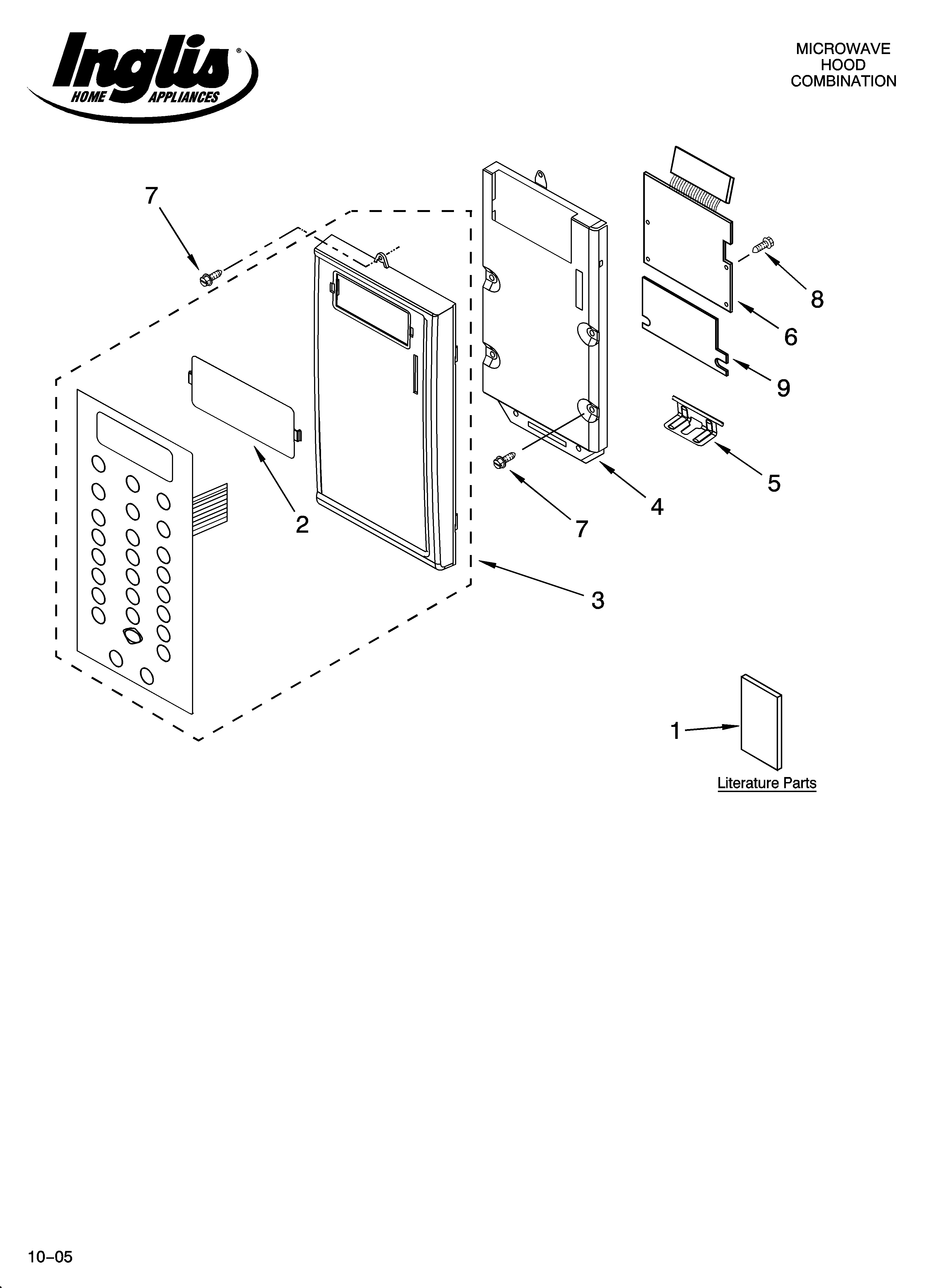 Control panel parts
