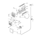 Inglis IRQ226300 icemaker parts, optional parts diagram