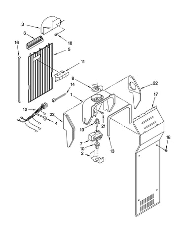 Air flow parts