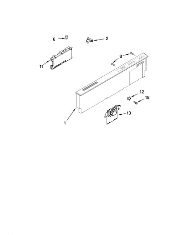 Control panel parts