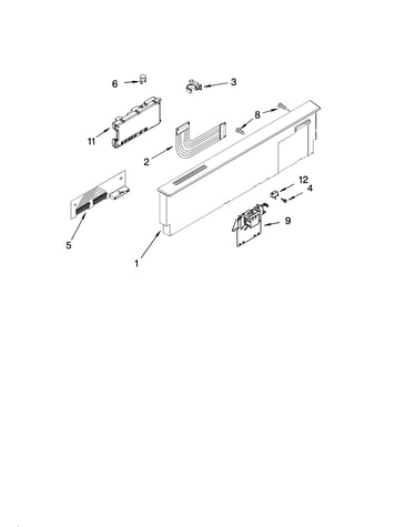 Control panel parts