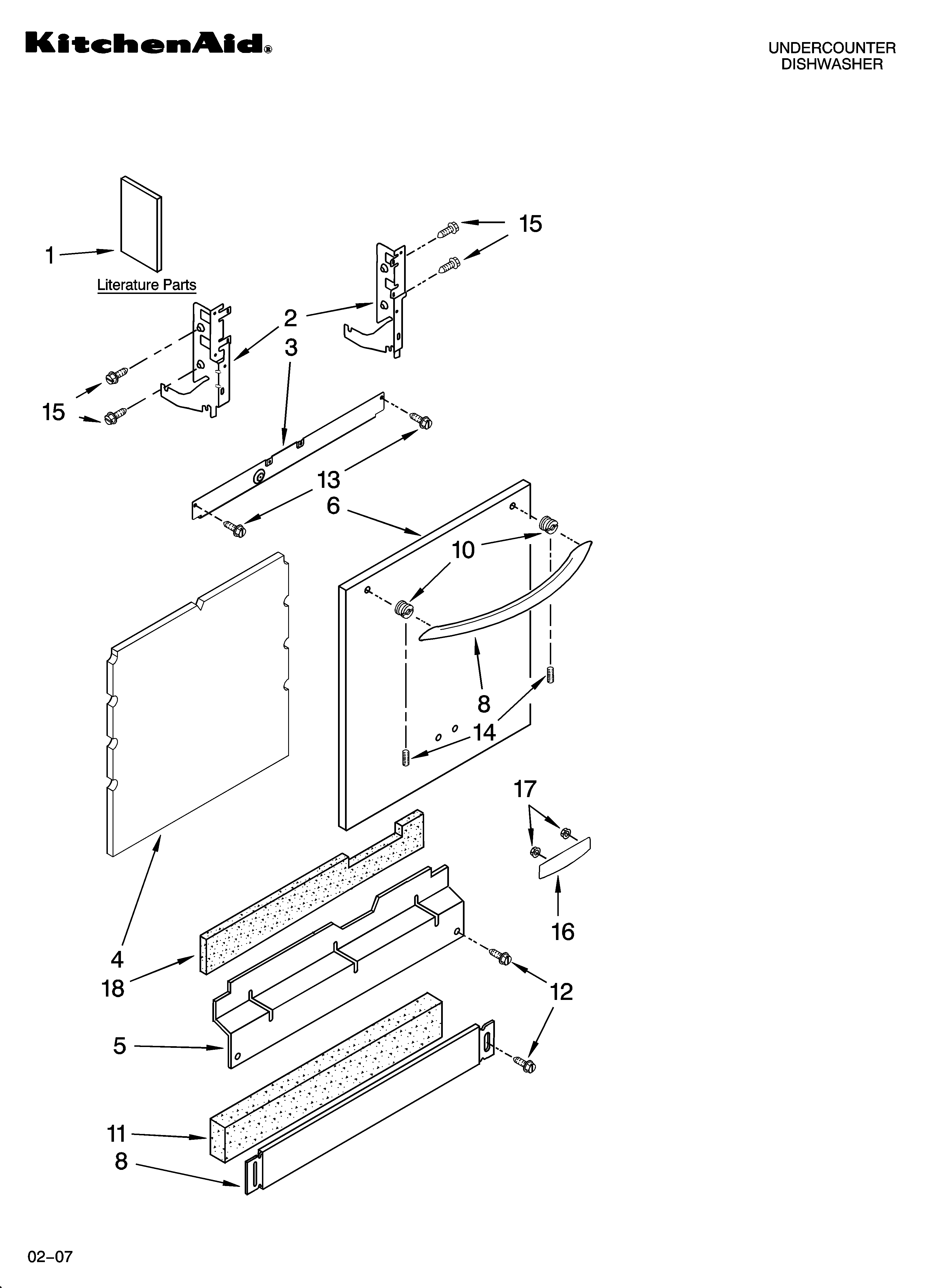 Door and panel parts