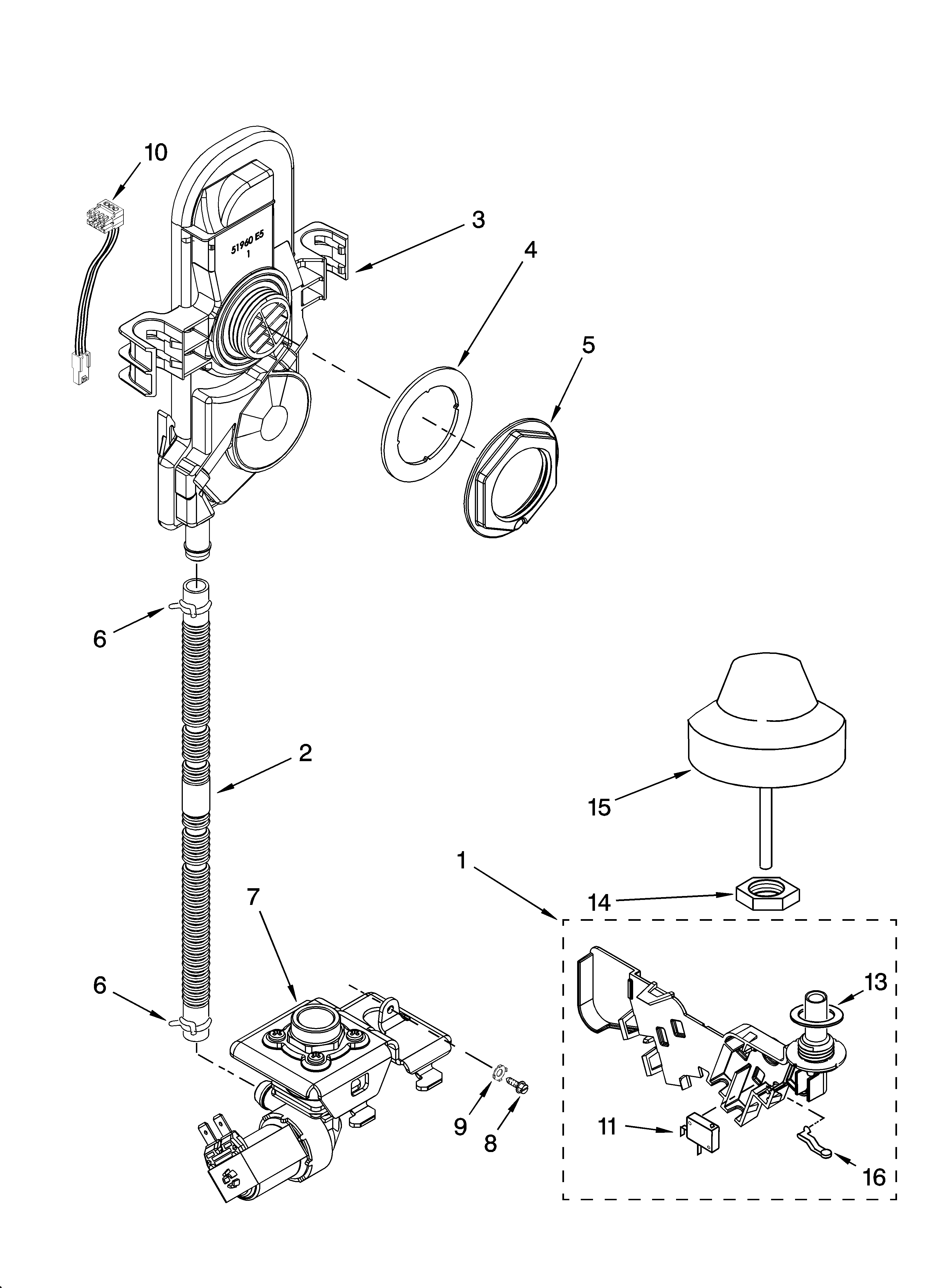 Fill and overfill parts